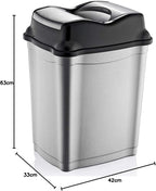 Hobby Life Whirlpool Dustbin - 16 L, White | Full House Lebanon