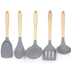 Silicone & Bamboo Utensils - Turner | Full House Lebanon
