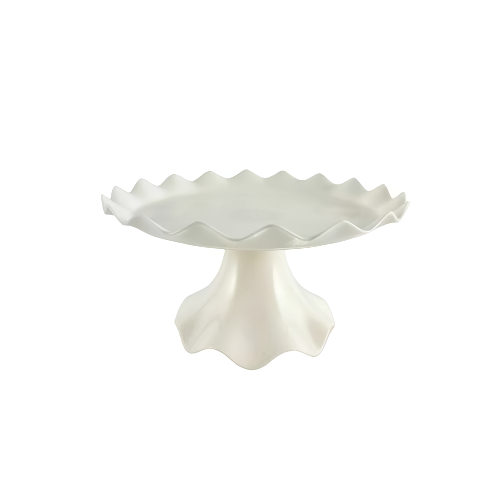 Wavy Edge Cake Stand - Black | Full House Lebanon