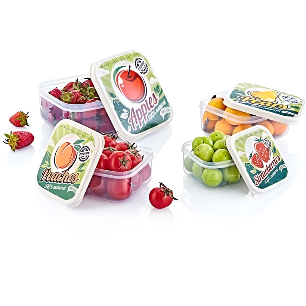 Kids Food Container Set (4 Pcs) - Breakfast | Full House Lebanon