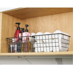Black Metal Wire Storage Basket - Small | Full House Lebanon