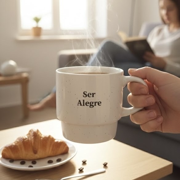 Stackable Porcelain Mug | Full House Lebanon