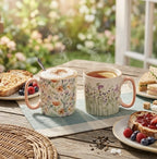 Cozy Floral Ceramic Mug | Full House Lebanon