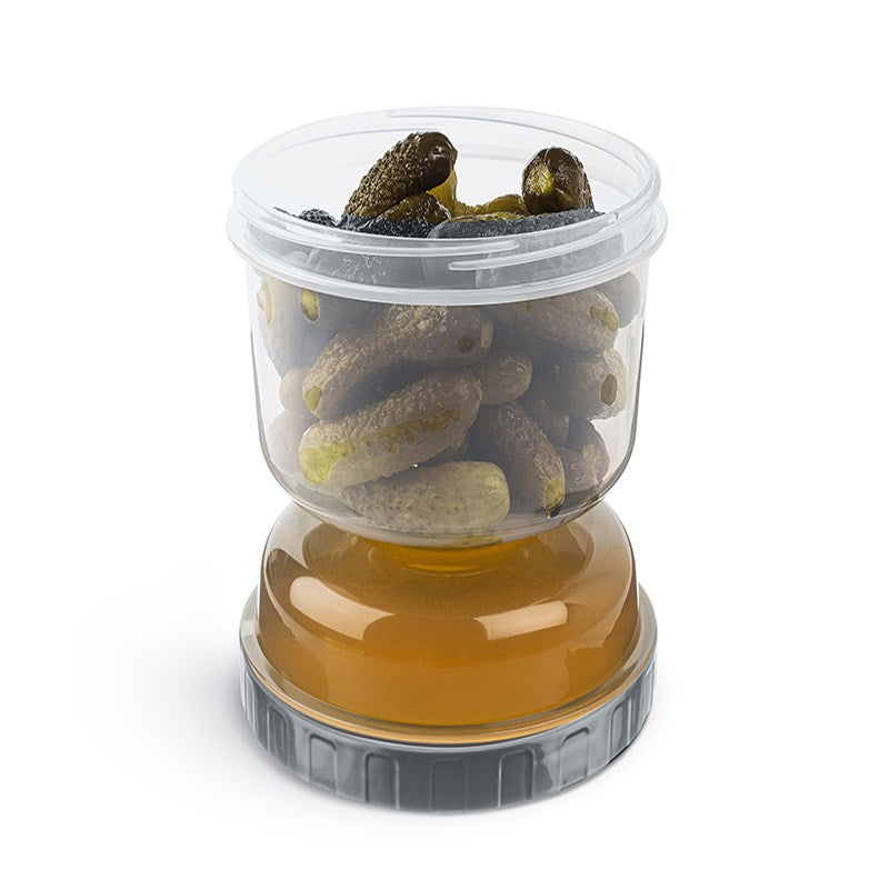 Hourglass Olive & Pickle Container | Full House Lebanon