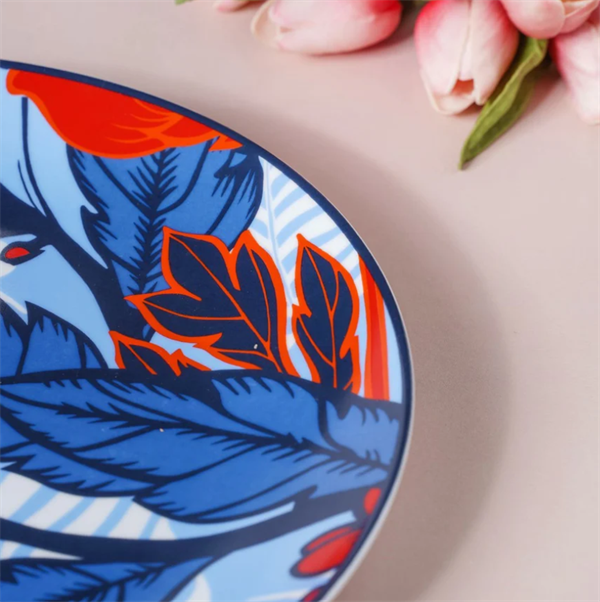 Blue & Red Dinnerware - Snacks Bowl | Full House Lebanon