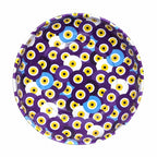 Evil Eye  Metal Printed Bowl