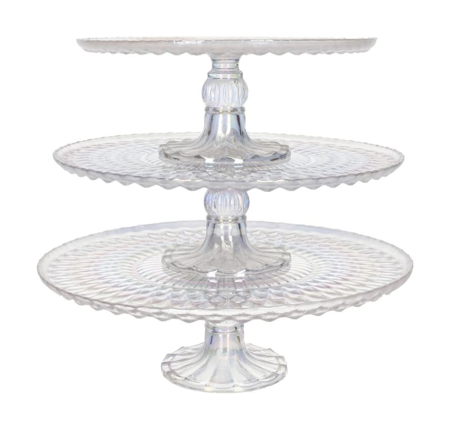 Reflective Glass Cake Stand | Full House Lebanon