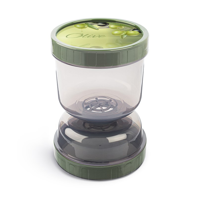 Hourglass Olive & Pickle Container | Full House Lebanon