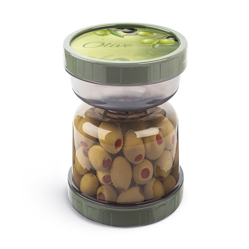 Hourglass Olive & Pickle Container | Full House Lebanon