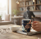 Modern Geometric Porcelain Mug