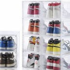 Clear Stackable Shoe Storage Box - Get 1 pcs | Full House Lebanon