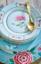 Pip Studio Blushing Birds Dessert Plate - Light Blue | Full House Lebanon