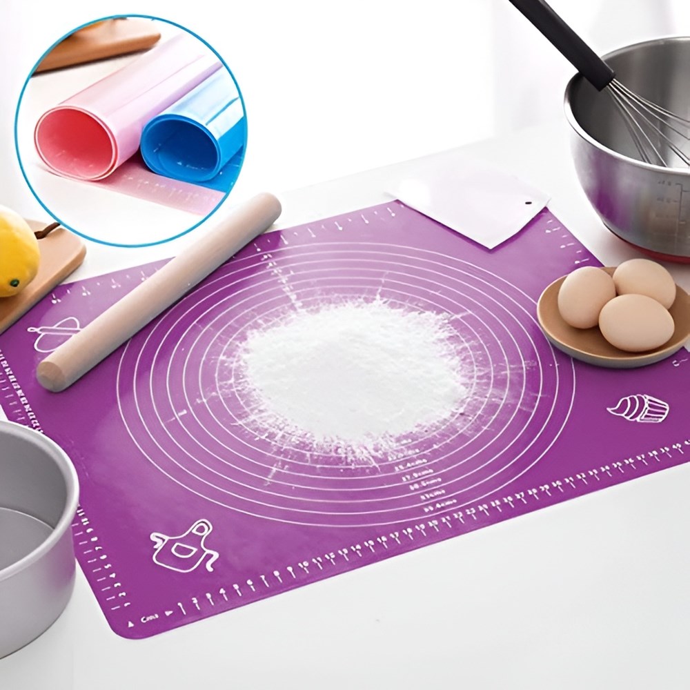 Silicone Baking Mat - Small, Purple | Full House Lebanon