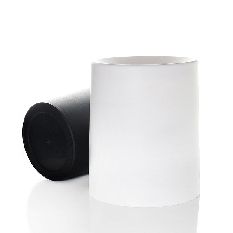 Double Layer Trash Can - Large, White | Full House Lebanon