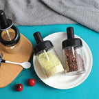 Glass Spice Rotating Bottles | Full House Lebanon