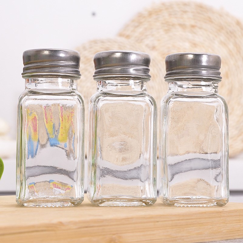 Glass Salt & Pepper Mills (2 Pcs) | Full House Lebanon