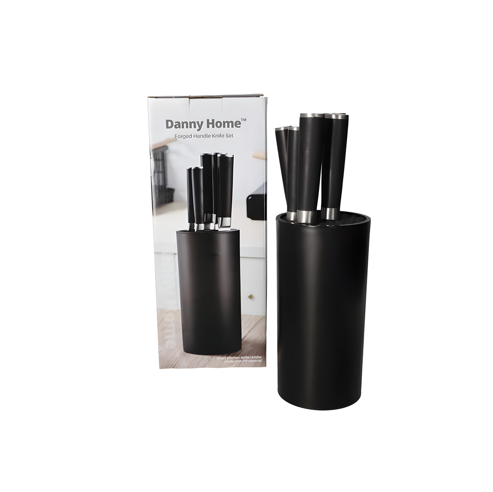 Black Knife Set (6 Pcs) | Full House Lebanon
