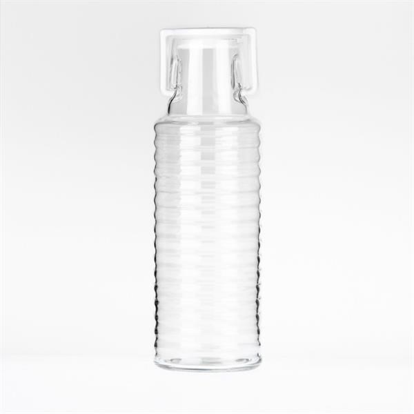 Borgonovo Glass Bottle with White Lid - Regular | Full House Lebanon