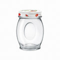 Borgonovo Glass Storage Jar With Lid | Full House Lebanon