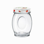 Borgonovo Glass Storage Jar With Lid | Full House Lebanon