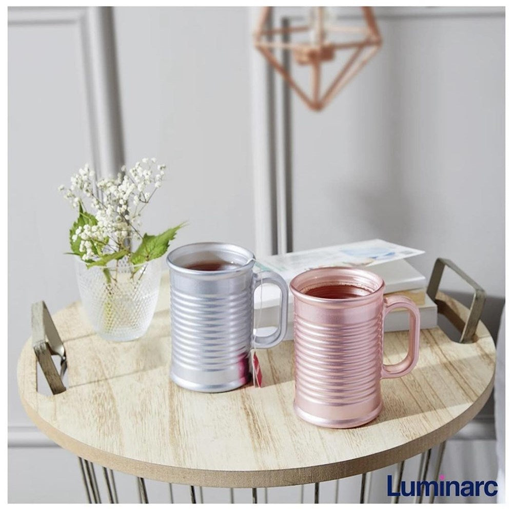 Luminarc Conserve Moi Mugs - 25 cl, Bronze | Full House Lebanon