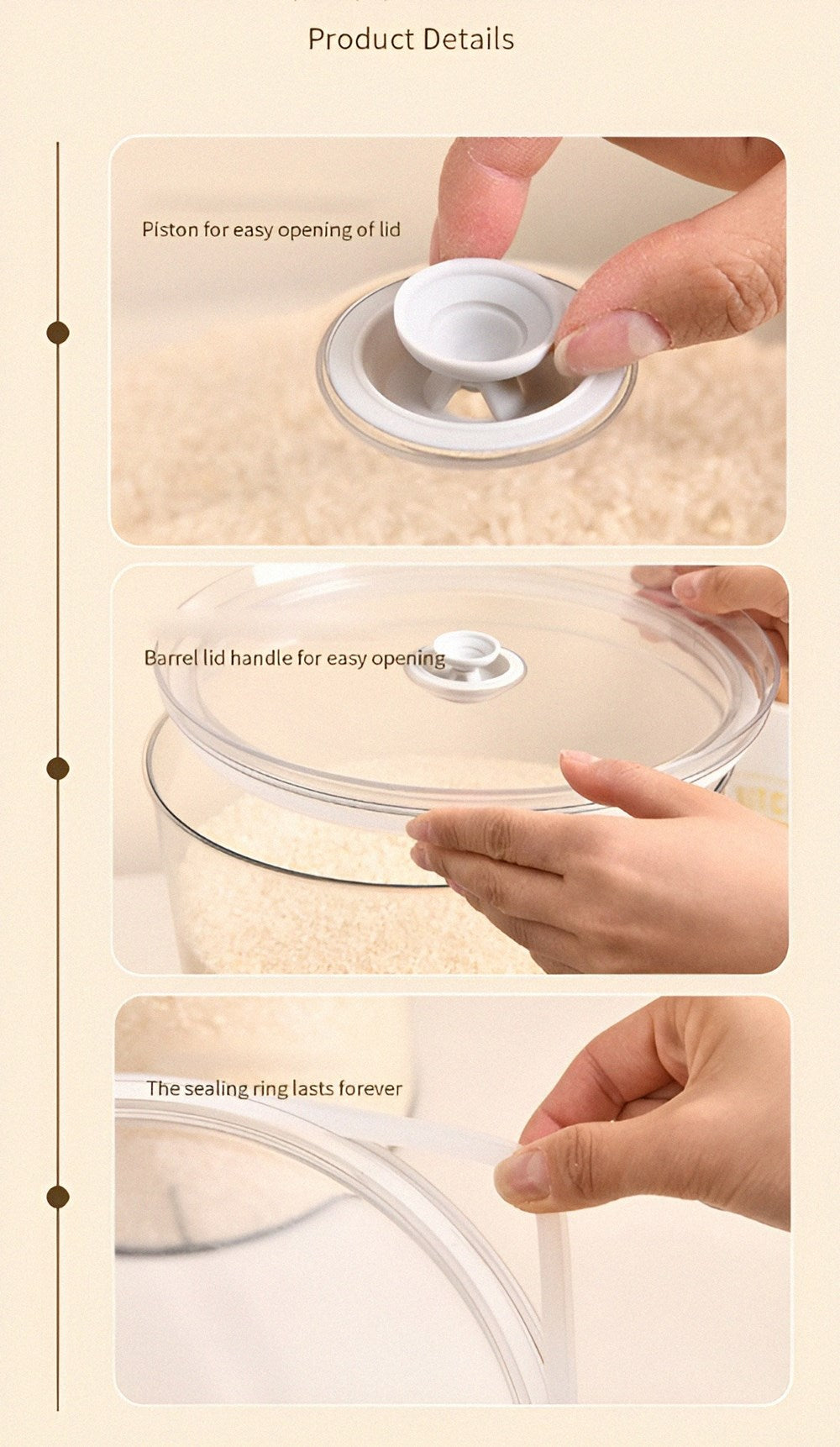 Acrylic Storage Bins with Lid | Full House Lebanon