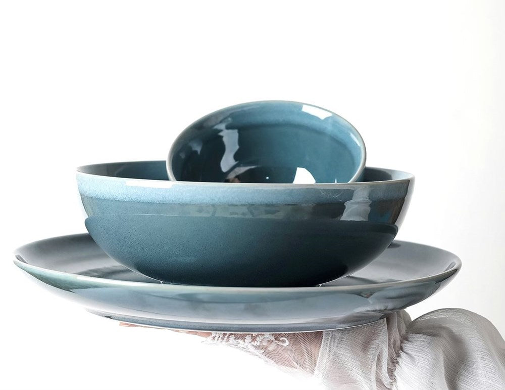 Green Porcelain Dinnerware | Full House Lebanon