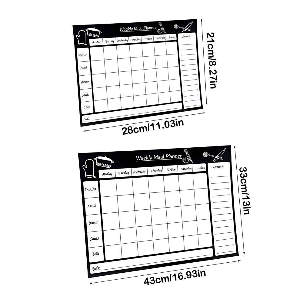 Magnetic Weekly Meal Planner | Full House Lebanon