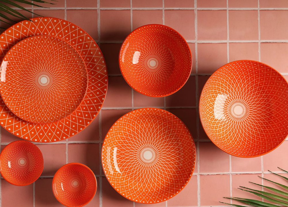Vibrant Color Porcelain Dinnerware - Dinner Plate | Full House Lebanon