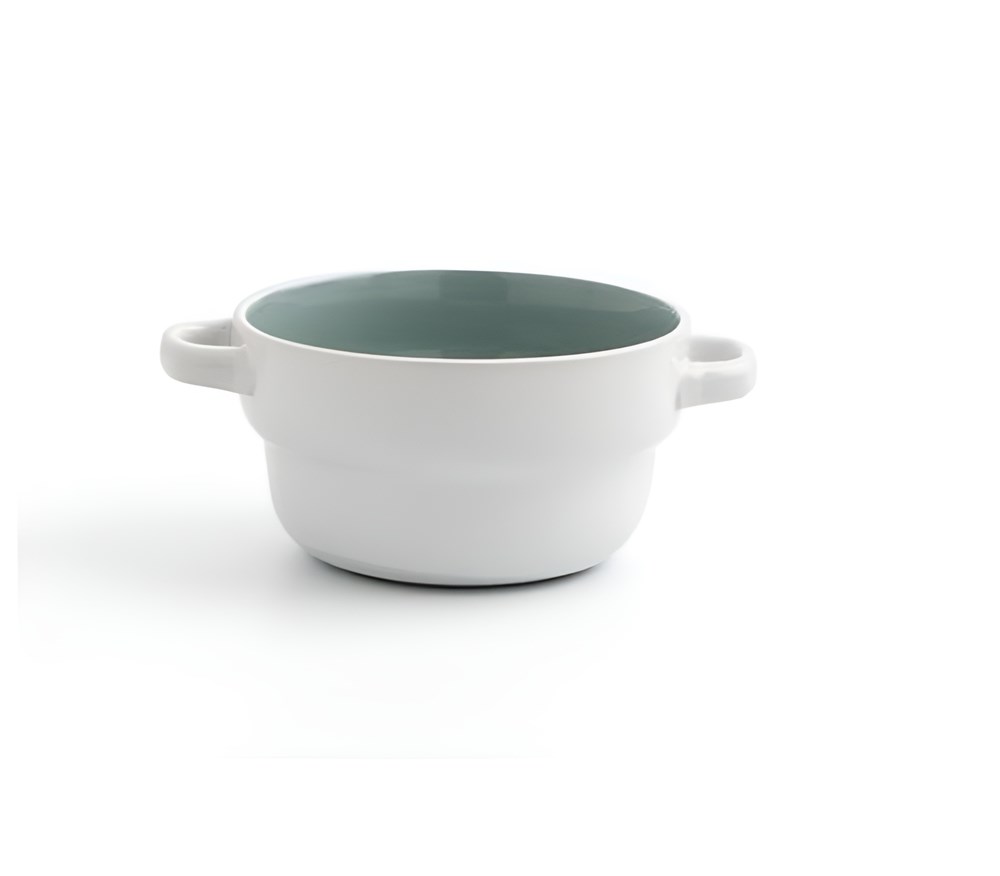 Porcelain Soup & Snack Bowl - White | Full House Lebanon