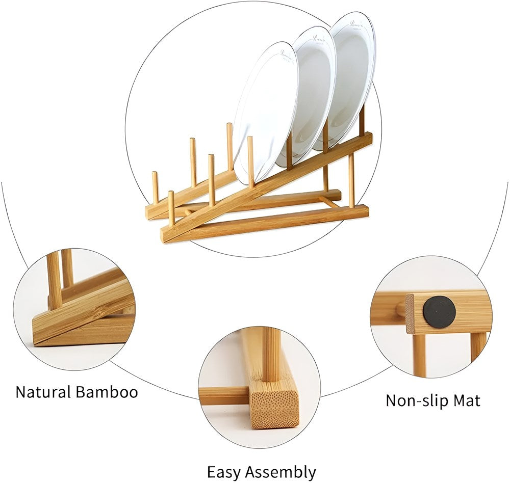 Wooden Dishes & Cups Holder | Full House Lebanon