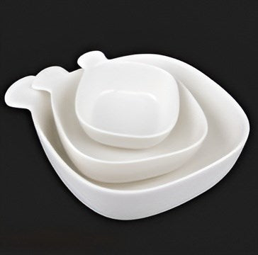 Porcelain Plate with Handle - Small | Full House Lebanon
