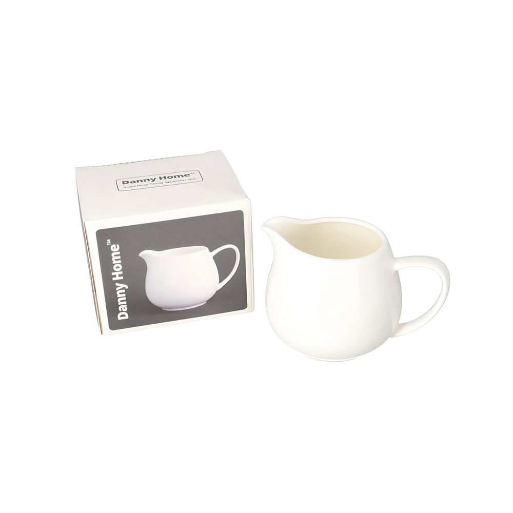 Ceramic White Milk Jug 330 ml | Full House Lebanon
