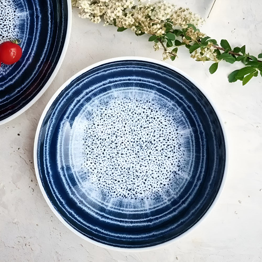 Blue Moonlight Dinnerware - Get 4 desert plate | Full House Lebanon