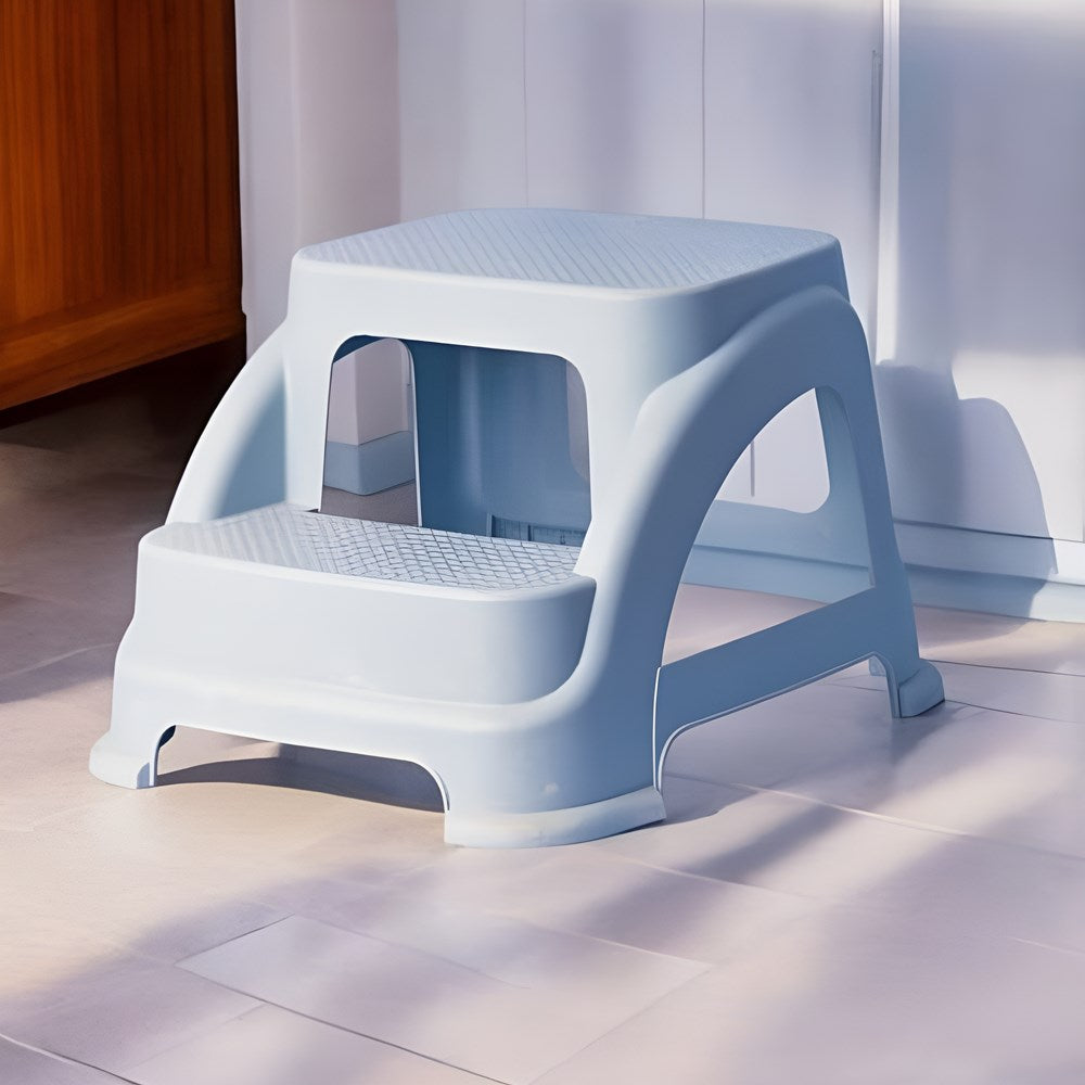Two Step Stool - Small, White | Full House Lebanon
