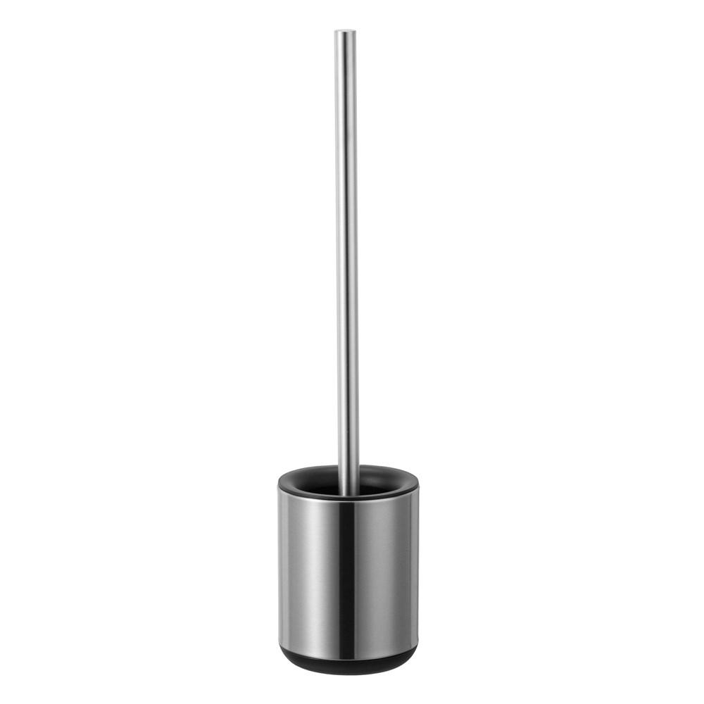 Round TPR Toilet Brush Holder - Grey | Full House Lebanon