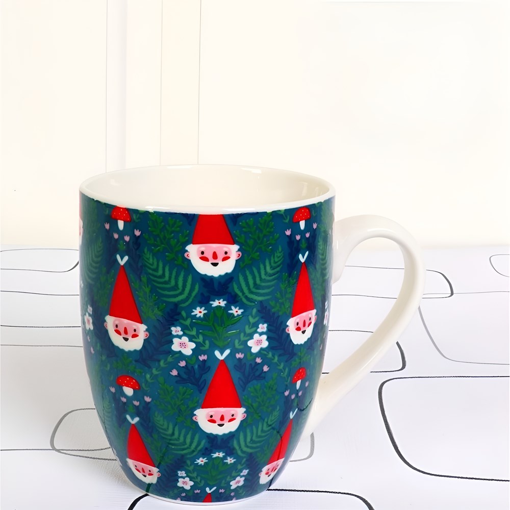 Christmas Santa Porcelain Mug - 4 | Full House Lebanon