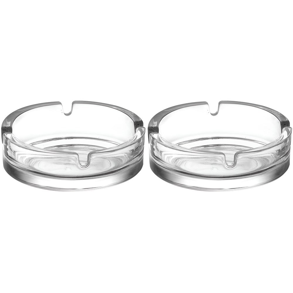 LAV KEYF Glass Ashtray Set (2 Pcs) | Full House Lebanon