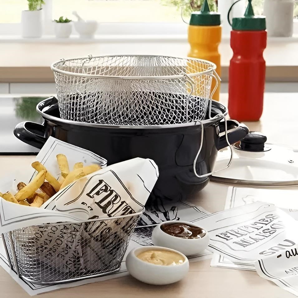 Enamel Coated Deep Fryer 5 L | Full House Lebanon