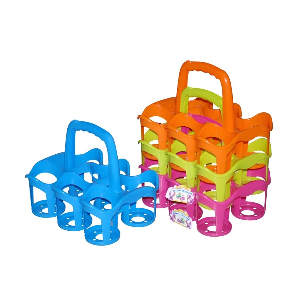 Plastic Beverage Holder - Light Blue | Full House Lebanon