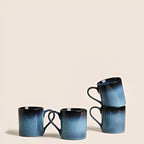 Dosthoff Marble Ocean Blue Dinnerware | Full House Lebanon