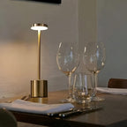 Metal Table Lamp - Silver | Full House Lebanon