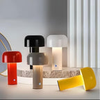 Mushroom Shaped Table Lamp - White | Full House Lebanon