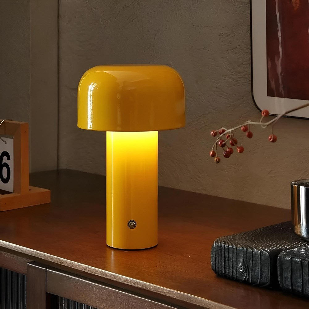 Mushroom Shaped Table Lamp - Light Pink | Full House Lebanon
