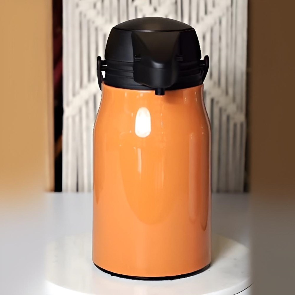 Insulated Pump Flask - Olive Green | Full House Lebanon