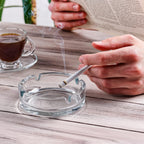 LAV KEYF Glass Ashtray Set (2 Pcs) | Full House Lebanon