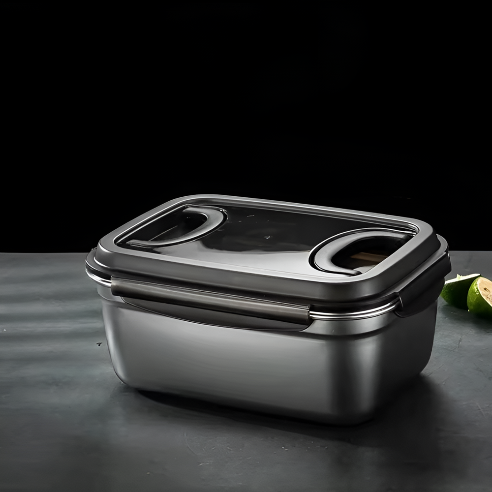 Stainless Steel Rectangular Food Storage Container | Full House Lebanon