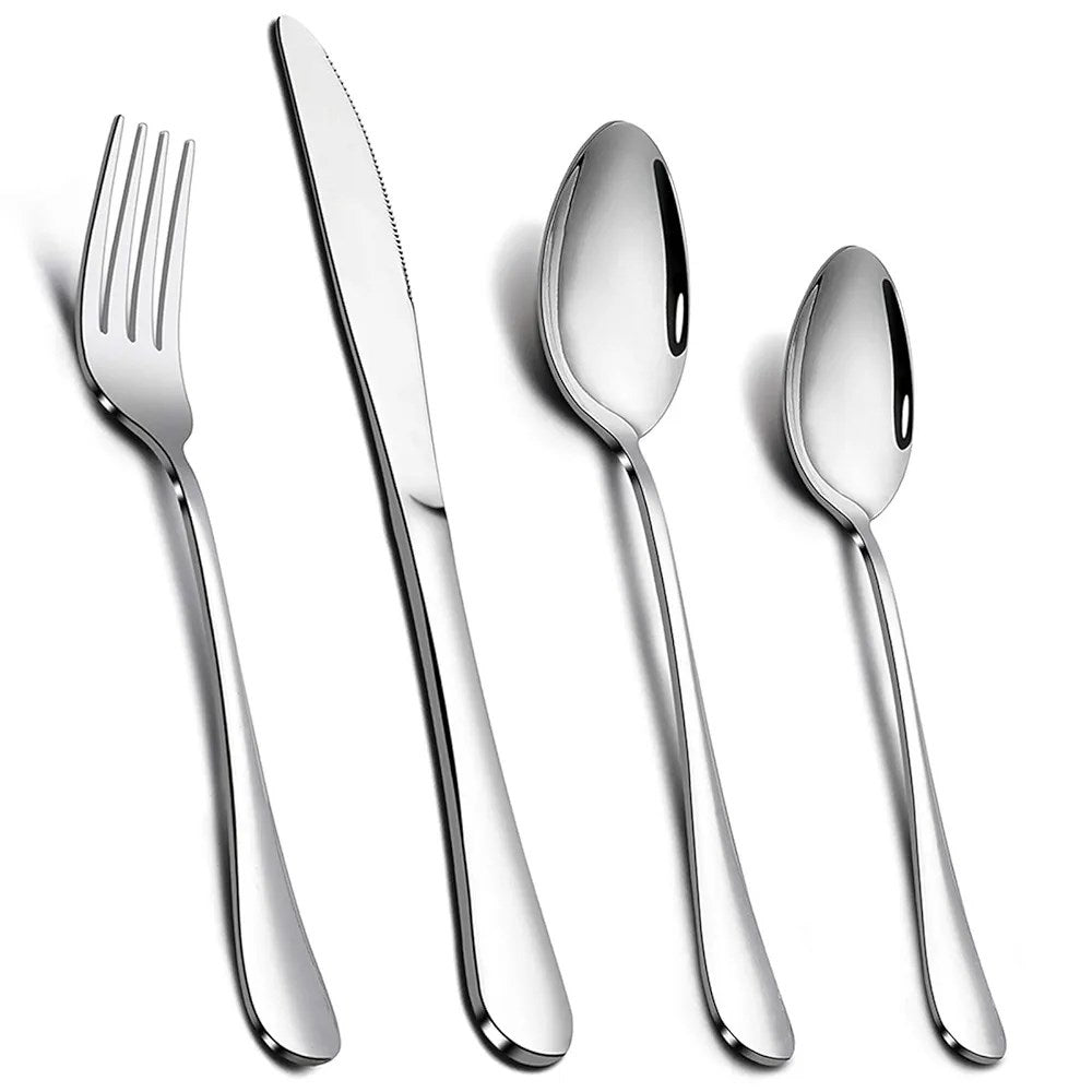Silver Cutlery Set (6 Pcs) - Dinner Fork | Full House Lebanon