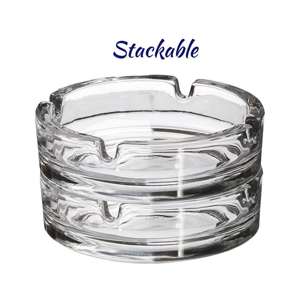 LAV KEYF Glass Ashtray Set (2 Pcs) | Full House Lebanon
