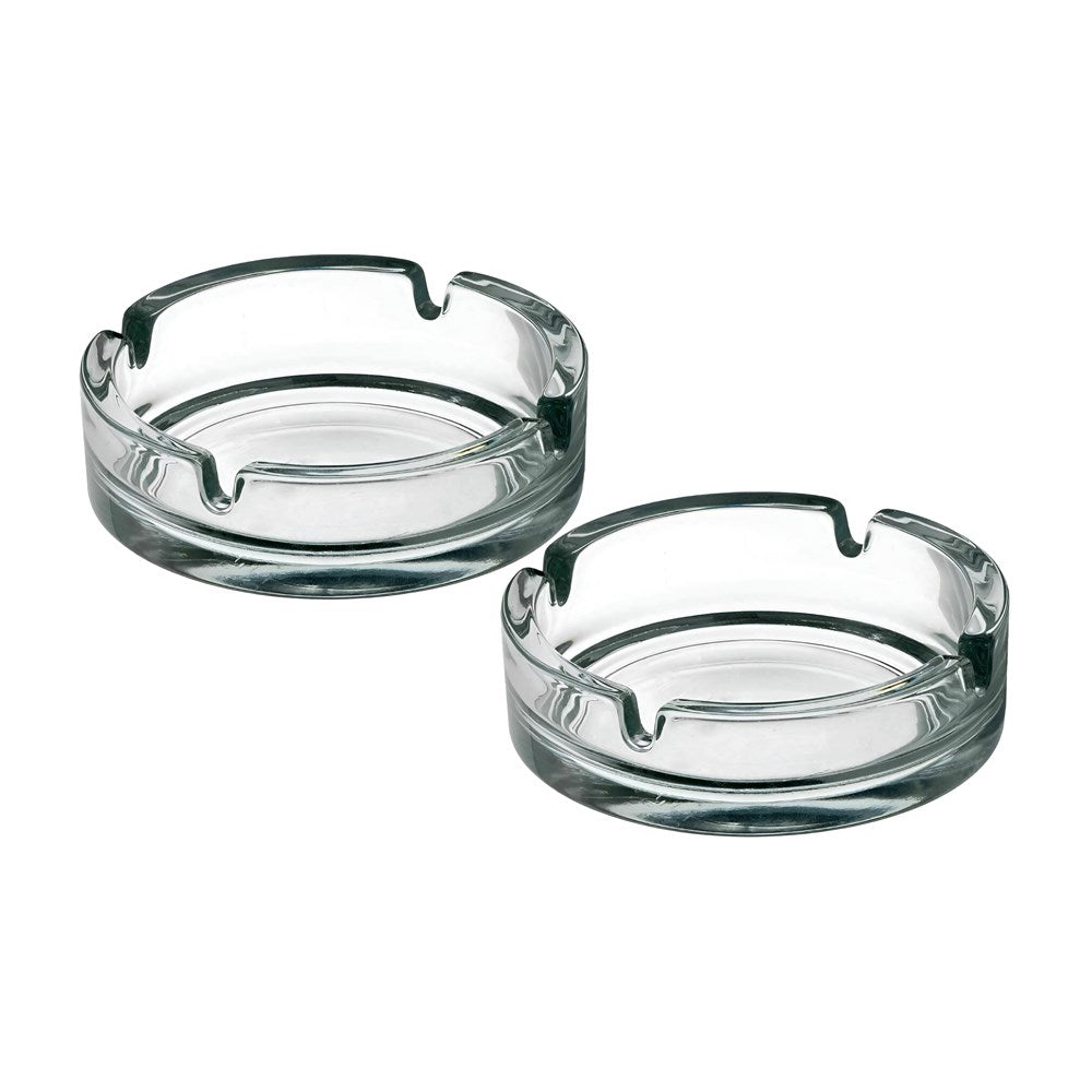 LAV KEYF Glass Ashtray Set (2 Pcs) | Full House Lebanon